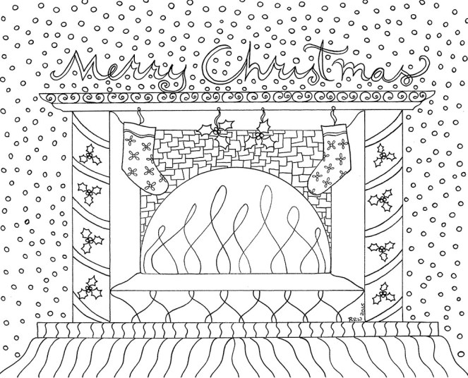 merrychristmascoloringphoto