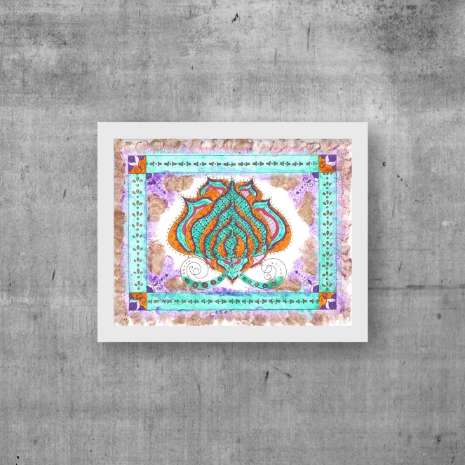 turquoiselotus11x14photo1